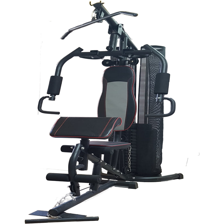 Compact 2-station home gym machine sized for a small Cairo apartment