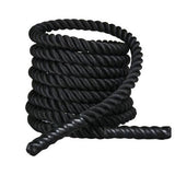 CrossFit battle rope 1.5 inch polyester 6 to 15 m for cardio and core training