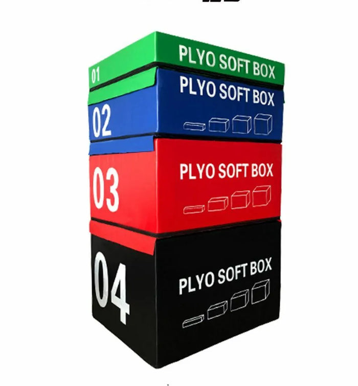 Union Sport stackable plyometric soft box for jump training and home gym workouts