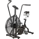 Assault air bike fan resistance cardio machine for HIIT and CrossFit conditioning