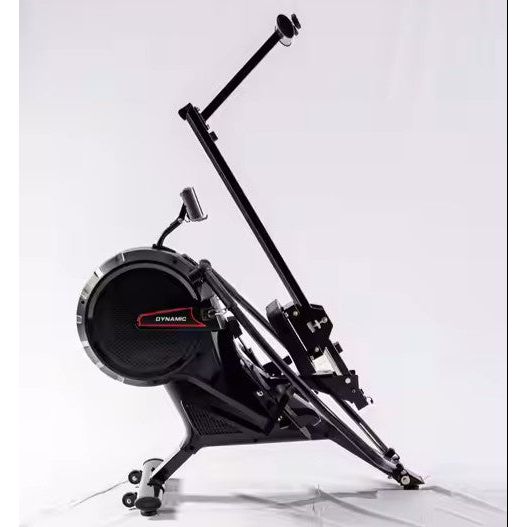 Dual handle rowing machine compact foldable design for home gym cardio training