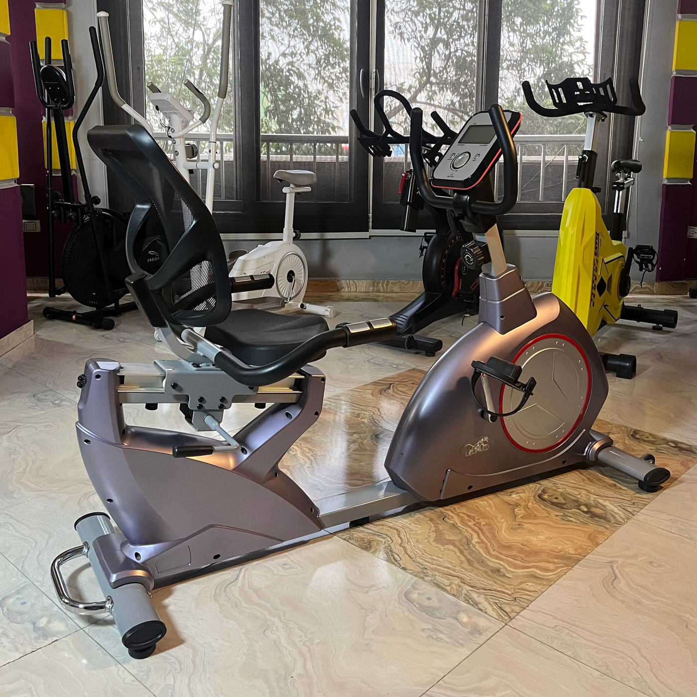 Heavy duty Recumbent Magnetic Bike