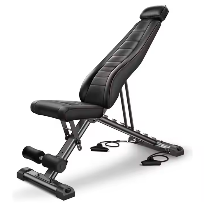 Adjustable weight bench multiple incline positions for home gym workouts