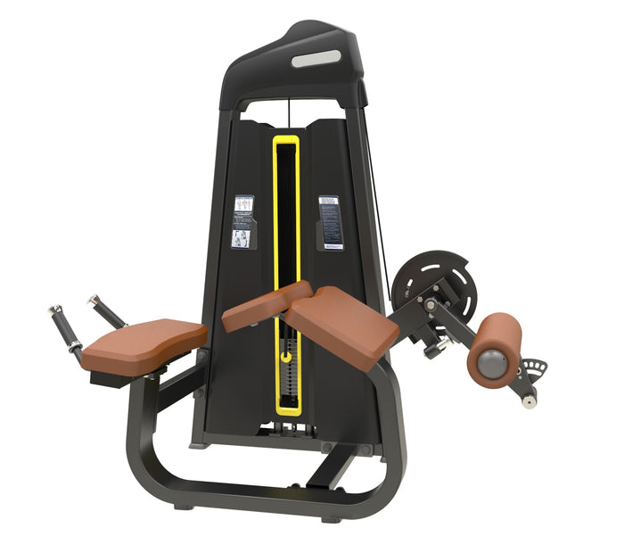 Precor Icarian prone leg curl plate loaded machine for hamstring strength training
