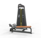 Precor Icarian seated low row plate loaded machine for back rowing exercises