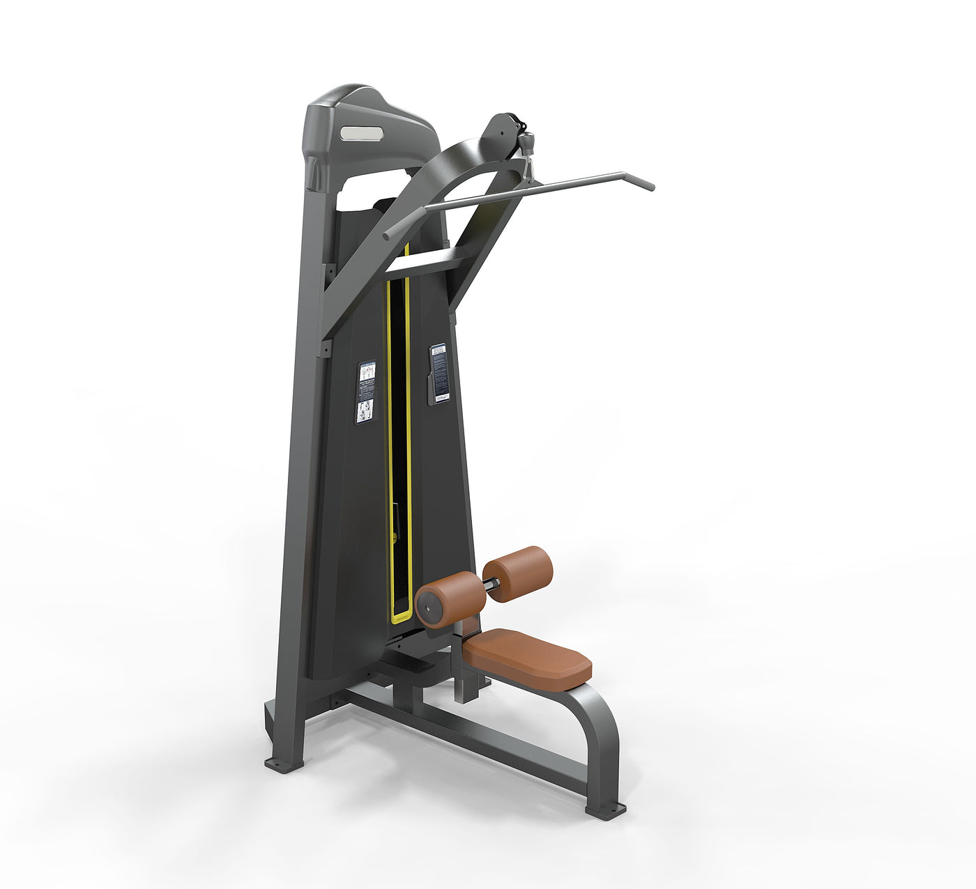 Precor Icarian lat pulldown plate loaded machine for back and lats gym training