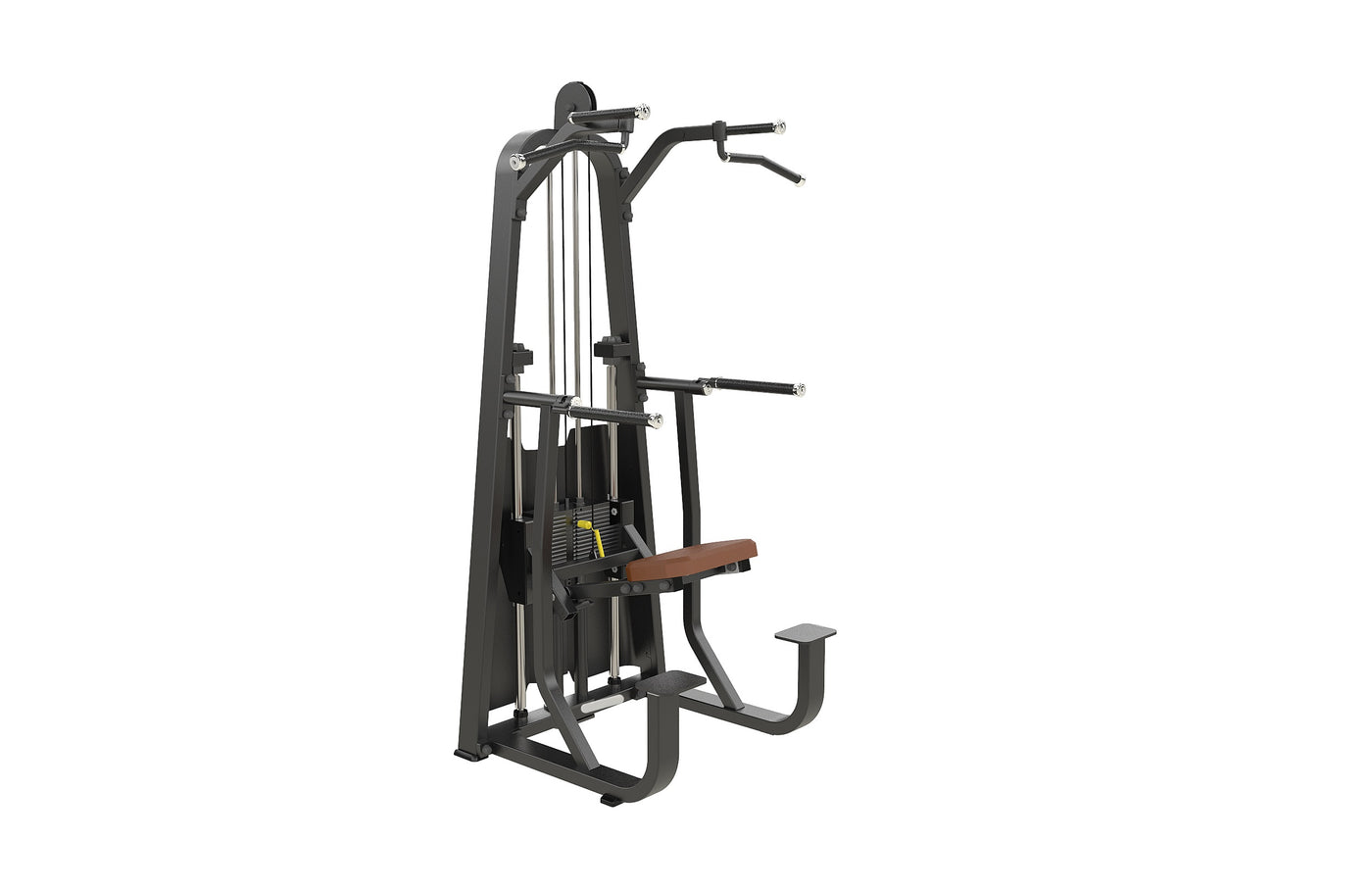 Precor Icarian dip and chin assist machine for guided pull ups and tricep dips