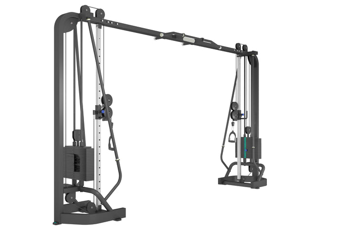 Precor Icarian adjustable cable crossover dual pulley for functional training gyms