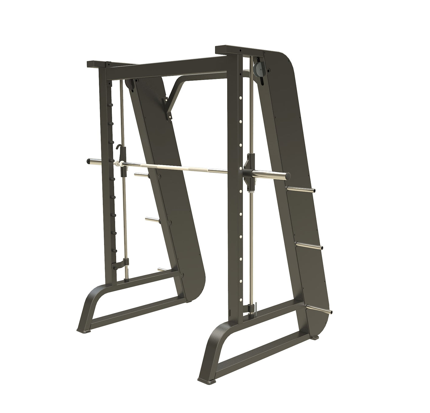 Precor Icarian Smith machine guided barbell for safe heavy squats and bench press