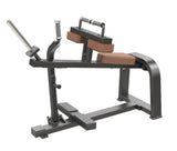Precor seated calf raise machine for lower leg and calf muscle isolation training
