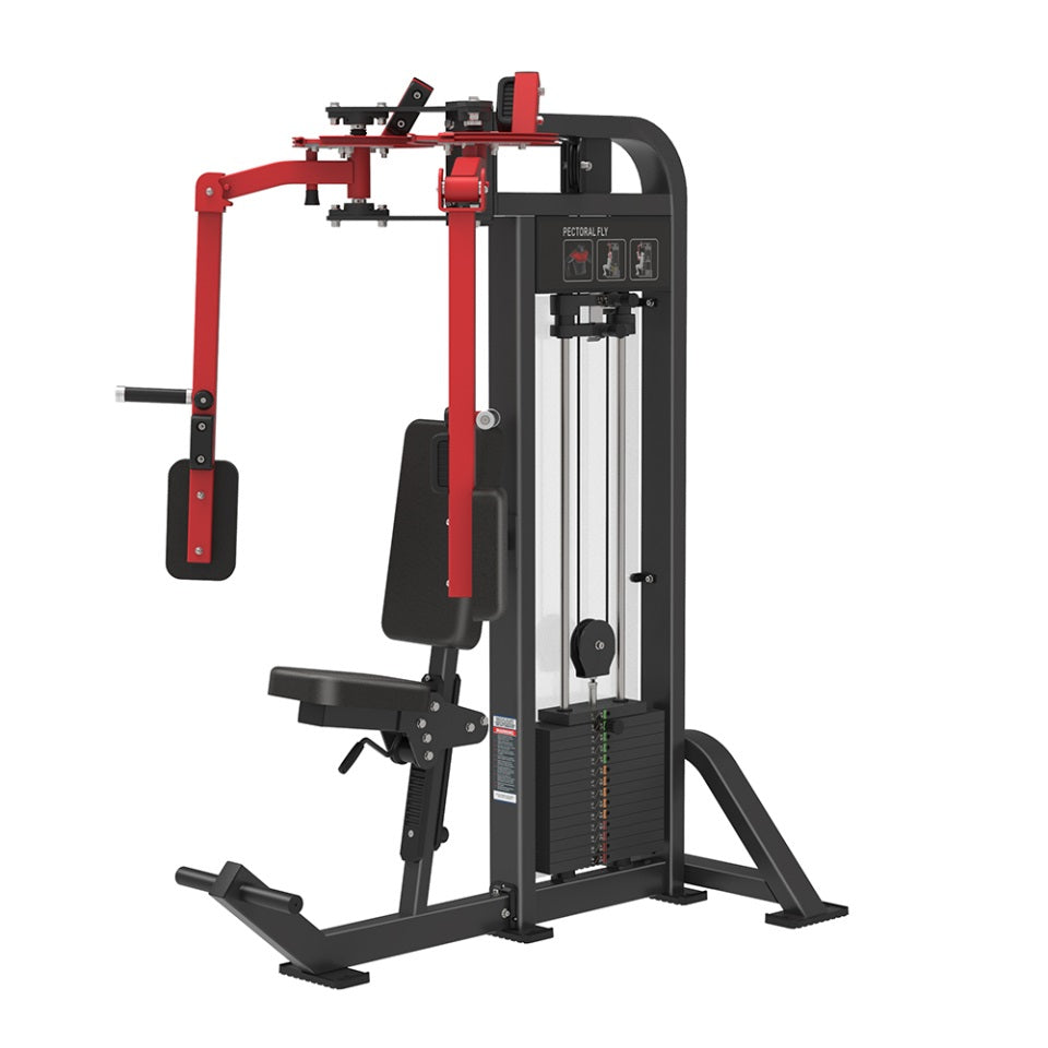 Life Fitness Pro 2 pec fly chest machine 100 kg weight stack for gym training