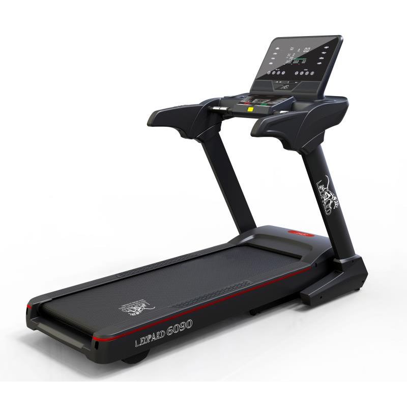Leopard 6090 AC motor treadmill foldable for compact storage