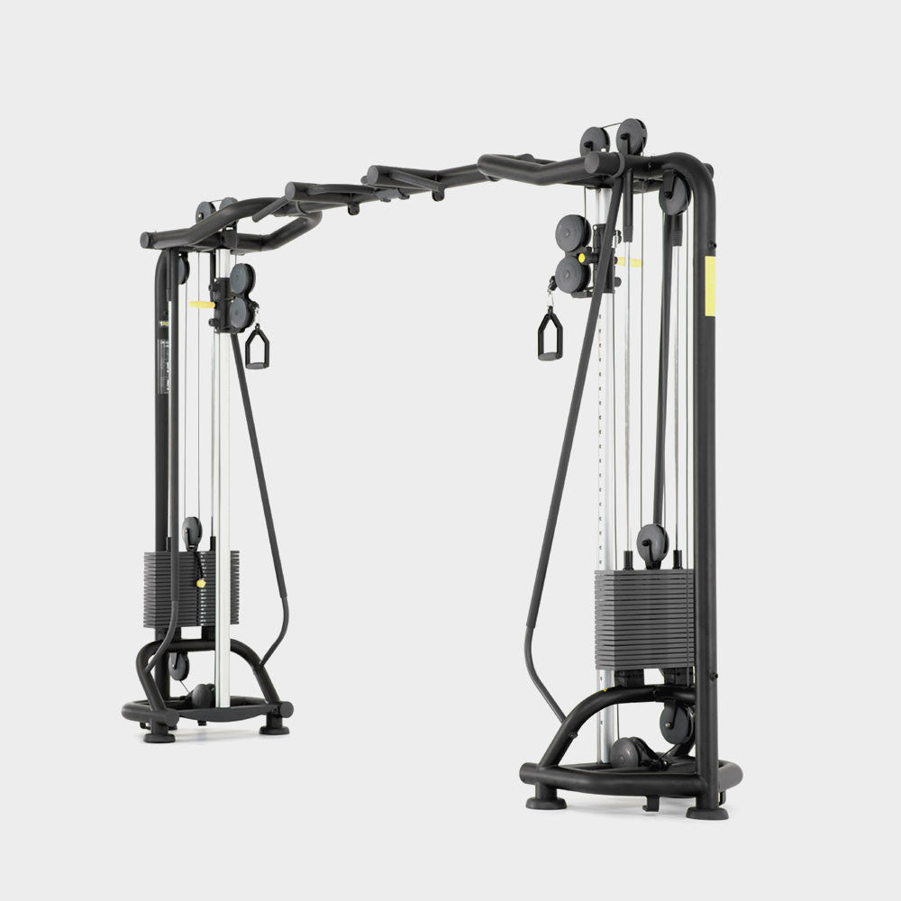 Technogym cable crossover dual adjustable pulley for full body functional training